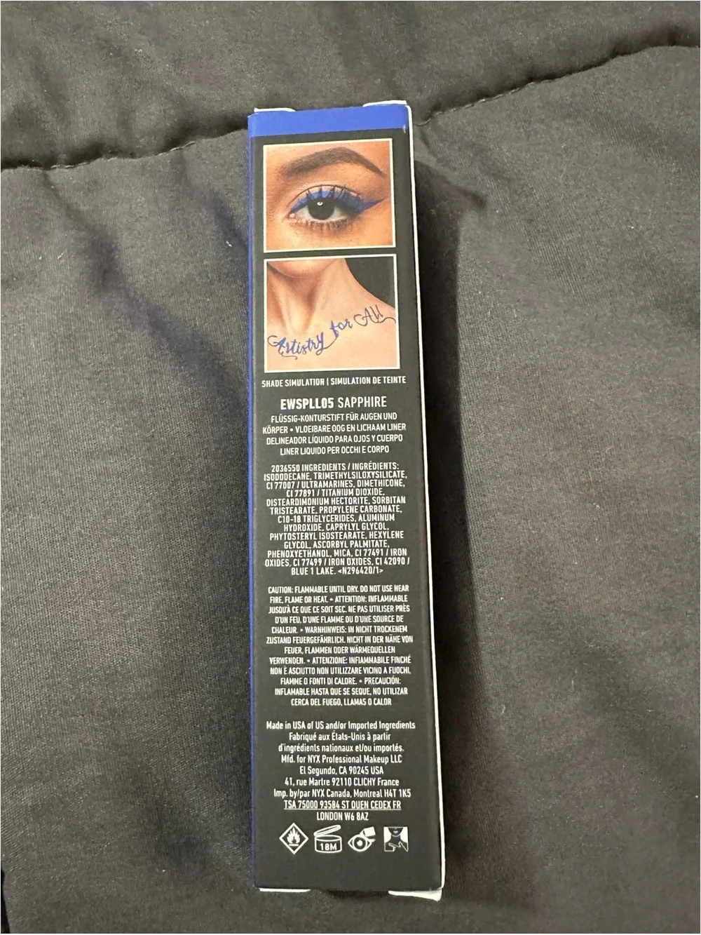 BRAND NEW NYX Makeup Epic Ink Liner Glitz Collection + Epic Wear Sapphire Bundle